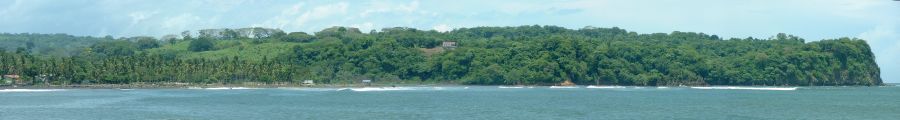 The entire length of the point at Boca Barranca.